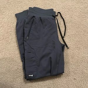 Barco Greys Anatomy Grey Scrub Bottoms Joggers